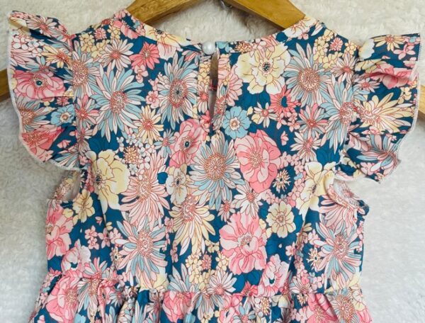 Young Girls Ruffle Trim Dress - Image 2