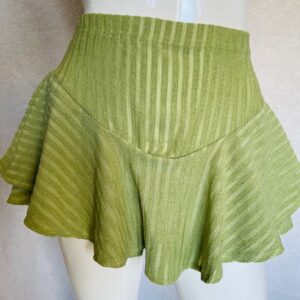 Ruffled skort