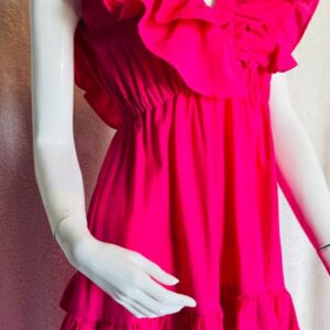 High and low maxi dress