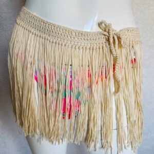 Grass skirt beach cover up