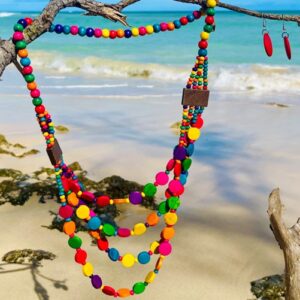 Handmade Multi-Layer Wooden Necklace