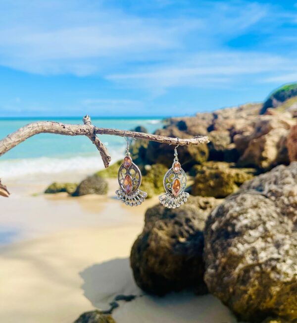 Vintage Bohemian Style Earrings - Image 2