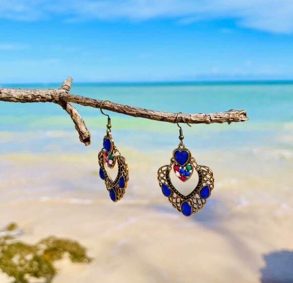 Vintage Bohemian Style Earrings - Image 3