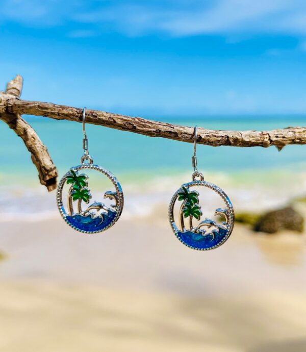 Dolphin Charm Earrings