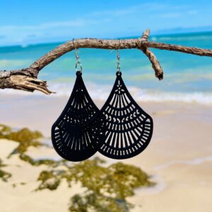 Wooden Design Earrings