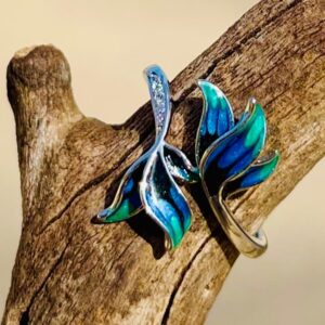 Mermaid Ring with jewel