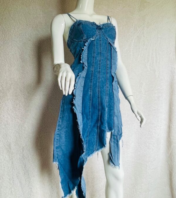 Woman's Denim Sexy Dress