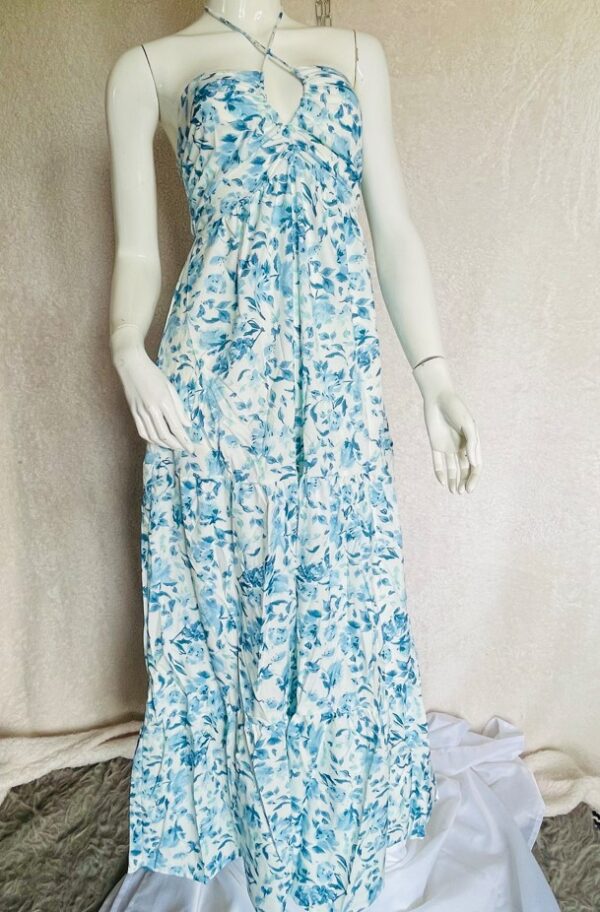 Woman's Floral Maxi Dress