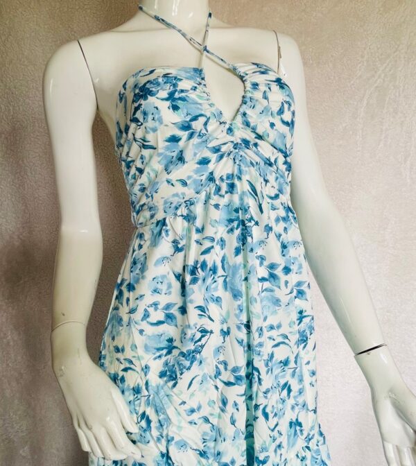 Woman's Floral Maxi Dress - Image 3